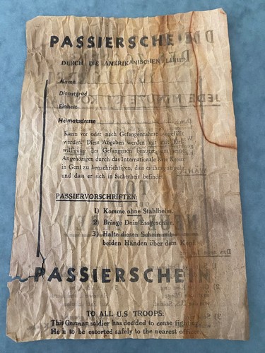 Tract propagande largué - propagande, us