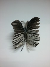 Butterfly decoration made from chicken wings