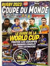 COLLECTOR MAGAZINE GUIDE WORLD CUP RUGBY FRANCE 2023 + 4 POSTERS