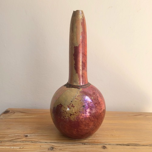 Vase globulaire col fuselé - vase,