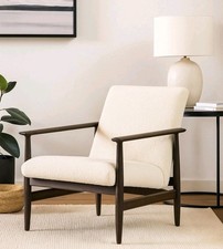 Fauteuil danois Afromosia milieu de siècle