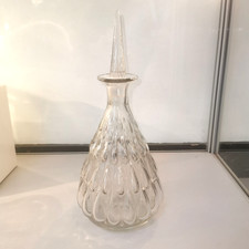 CARAFE René LALIQUE en Verre Blanc Service Goutte Eau N34 1922  XXe 49MAG 22/10