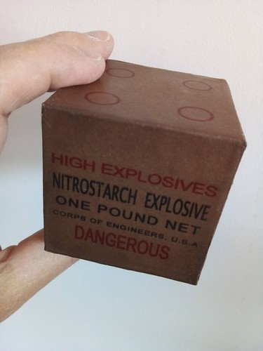 Nitrostarch explosive one