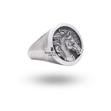Bague Biker Homme Tête De