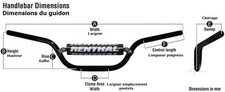 Guidon RENTHAL Fatbar 745