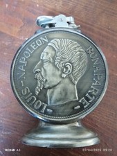  Briquet NAPOLÉON III Ecu de 5 francs 1852