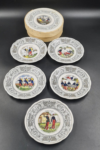 Assiettes parlantes gien - 5,