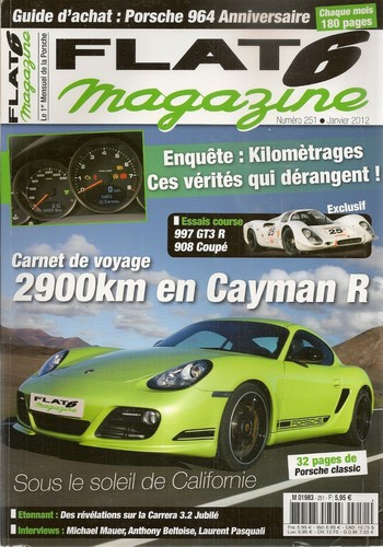 Flat 251 porsche 987 cayman - 6,