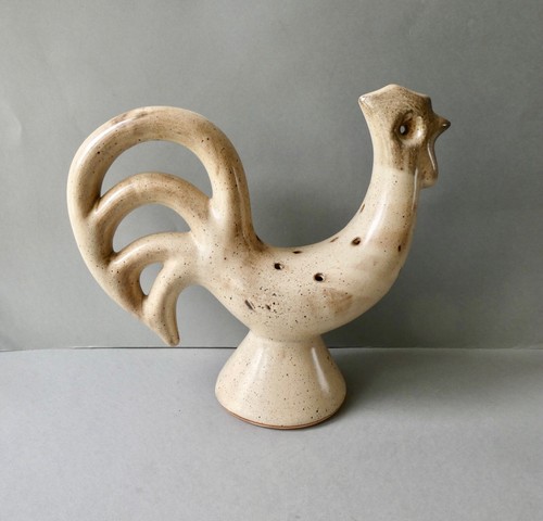 Coq céramique signé les - céramique,,