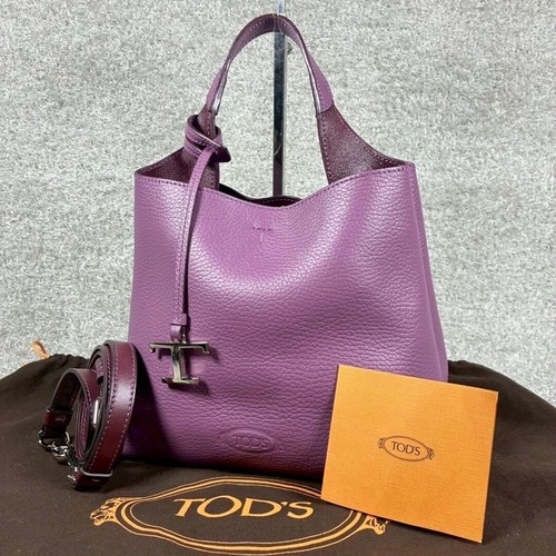 Tods timeless violet leather - timeless,
