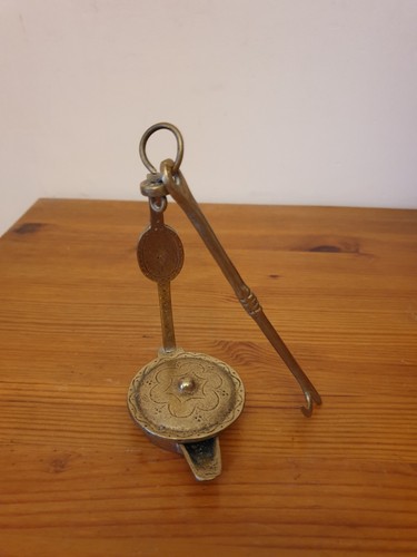 Ancienne lampe huile en - à,