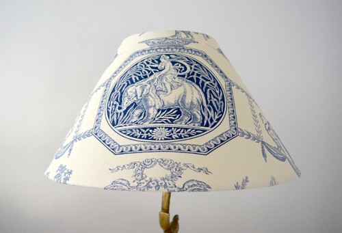 Abat jour toile jouy diane - abat-jour, de