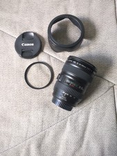 Canon Objectif EF 24-105mm f/4L IS USM + Filtre, Pare-soleil et Étui Canon