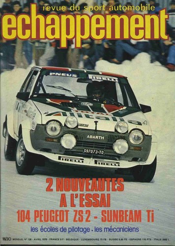 Echappement 126 1979 - echappement, 04/1979