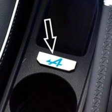 PLAQUE RENAULT CLIO V ESPIRIT ALPINE EVOLUTION TECHNO HYBRID