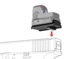 Platine rail picaitnny pour Glock