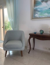 Fauteuil élégant et confortable