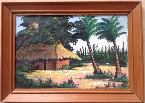 Mokelo huile sur toile - mokelo,