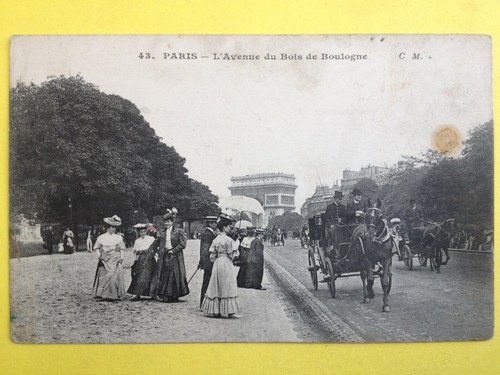 Cpa paris transport - paris,