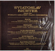 Sviatoslav Richter : joue les plus grands concerts de piano du monde / LP