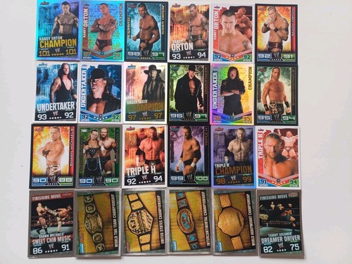 Lot cartes slam - attax, catch