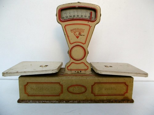 Jouet ancien balance cr en - ancien,
