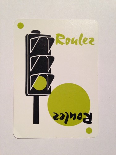 Carte parades feu vert - carte,