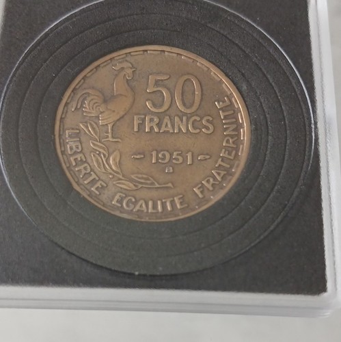 Pièce francs 1951 b - 50,