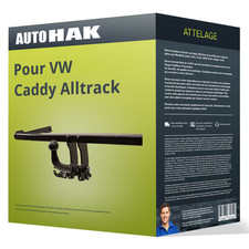 Attelage pour VW Caddy Alltrack 05.2015 - à ce jour Amovible Auto Hak TOP