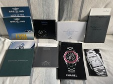 CATALOGUEs Montre BREITLING  PANERAI BREGUET CHANNEL BLANCPAIN .. watch catalog