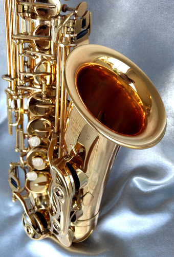 Conductor gold alto sax with - alto,