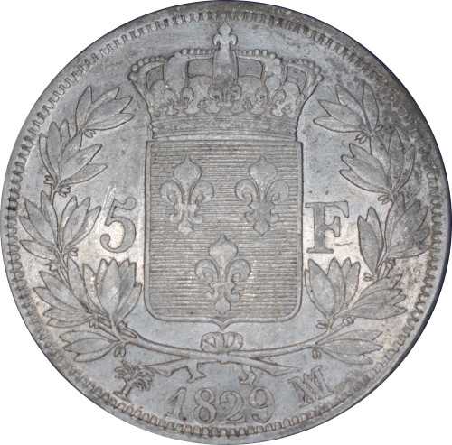 Francs charles 1829 ma - x,