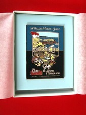 COFFRET BADGE INSIGNE PLAQUE EMAILLEE RALLYE MONTE CARLO HISTORIQUE 2021 650 ex