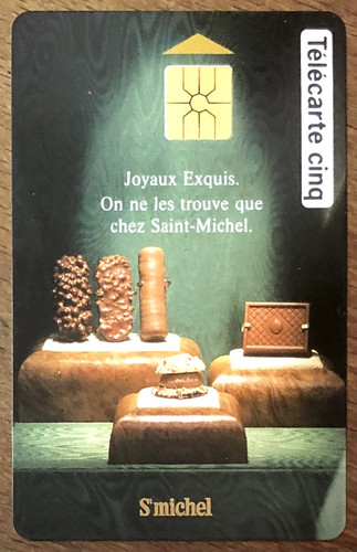 Telecarte joyaux exquis - 5u,