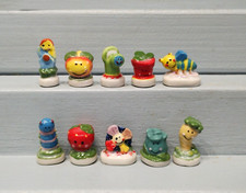 Série complète de fèves DROLE DE JARDIN 2013 FLEURS ABEILLE FRUITS * 189