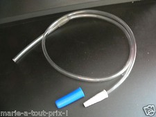 Tuyau PVC flexible souple transparent multi usages 90cm diametre 6mm/4mm à coupe