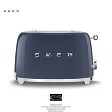 Grille pain smeg - bleu,