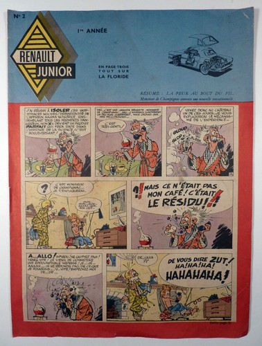 Franquin peur bout du - "la,