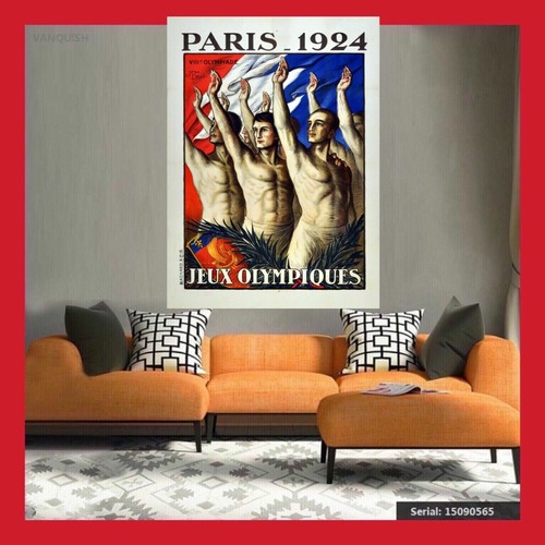 Repro toile affiche vintage - repro,