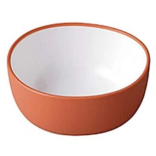 Bol KINTO BONBO 110x110mm orange enfant bébé micro-ondes et lave-vaisselle ca...