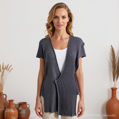 Sarah pacini lagenlook gilet - sarah,
