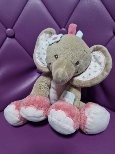 Doudou peluche eléphant - peluche,