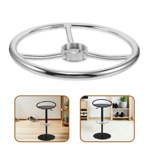 Reusable iron bar stool foot - iron,