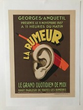 La rumeur Sepo 1927 Affiche