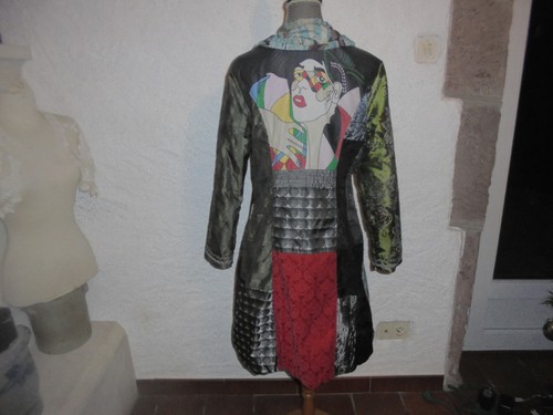 Manteau coloré l33 - coloré,