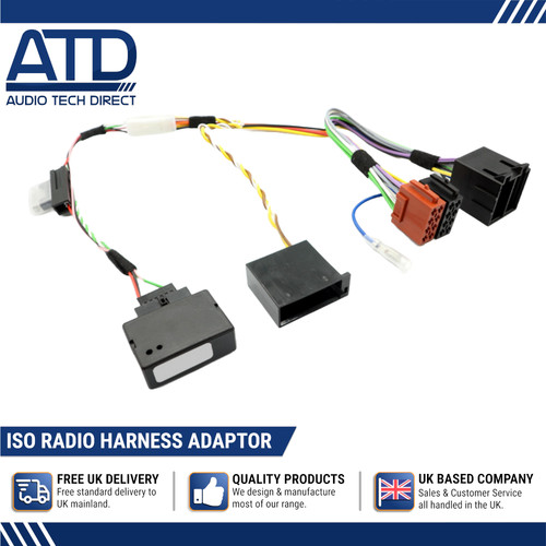 Iso radio adaptateur pour - iso,