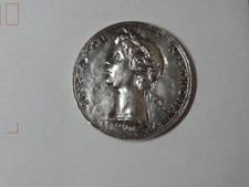  Médaille argent 1932 Éducation Nationale par Corbin attribuée à Mme P.  Treille