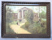 HST ENCADREE D'UNE DATCHA / PALAIS RUSSE / SIGNEE NOSSOVITCH / DATE 1936