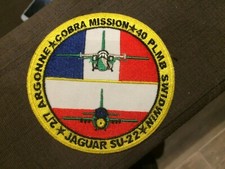 écusson insigne patch armée militaire Argonne Cobra Mission Jaguar