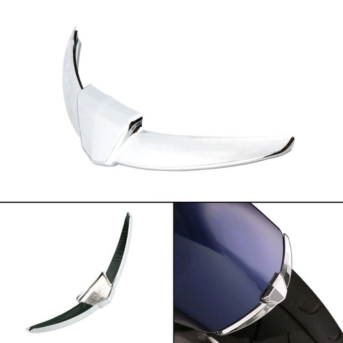 Chrome front fender tip trim - tip,